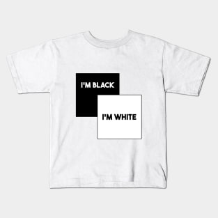 Black and White Kids T-Shirt